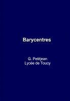 barycentres